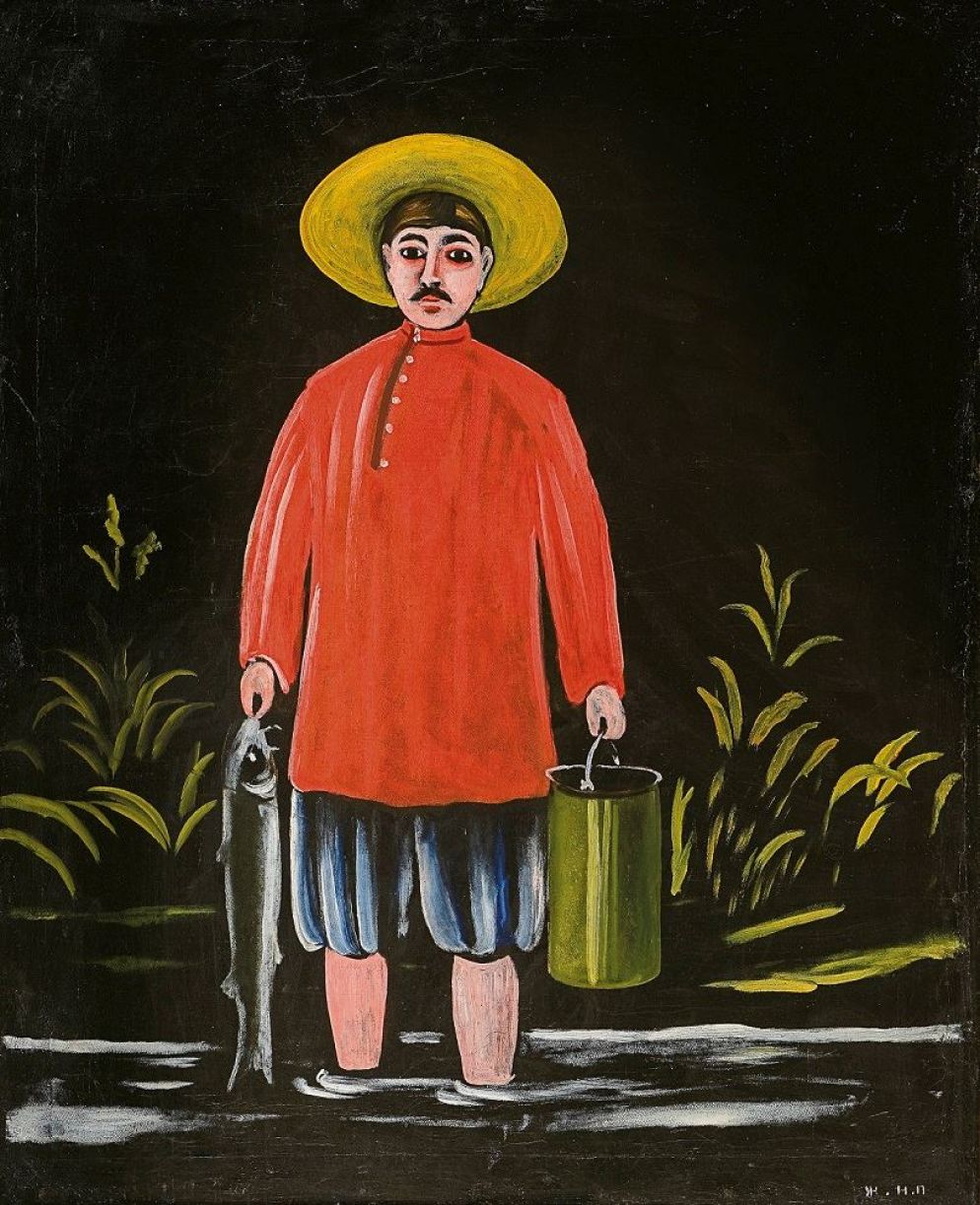 Niko Pirosmani, "Pescatore" - Roberto Bigano / Infinitart