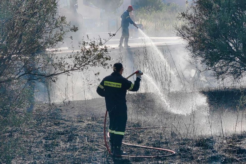 Cleone, cosi i greci hanno chiamato l'ondata di caldo che ha provocato incendi nella regione del Peloponneso - Ansa