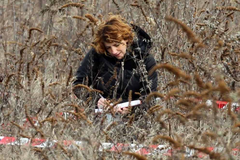 Cristina Cattaneo sul luogo del ritrovamento del cadavere di Yara Gambirasio - undefined