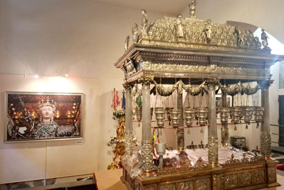 Il fercolo di Sant'Agata custodito al Museo diocesano di Catania - G.Matarazzo