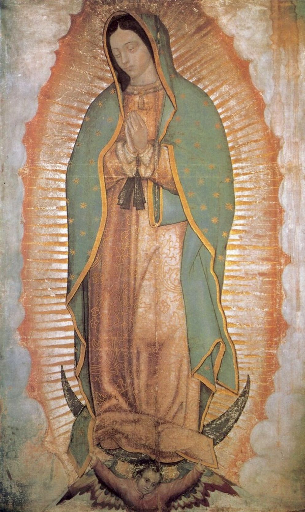 La Sacra Tilma di Juan Diego. Madonna di Guadalupe Ciudad de Mexico