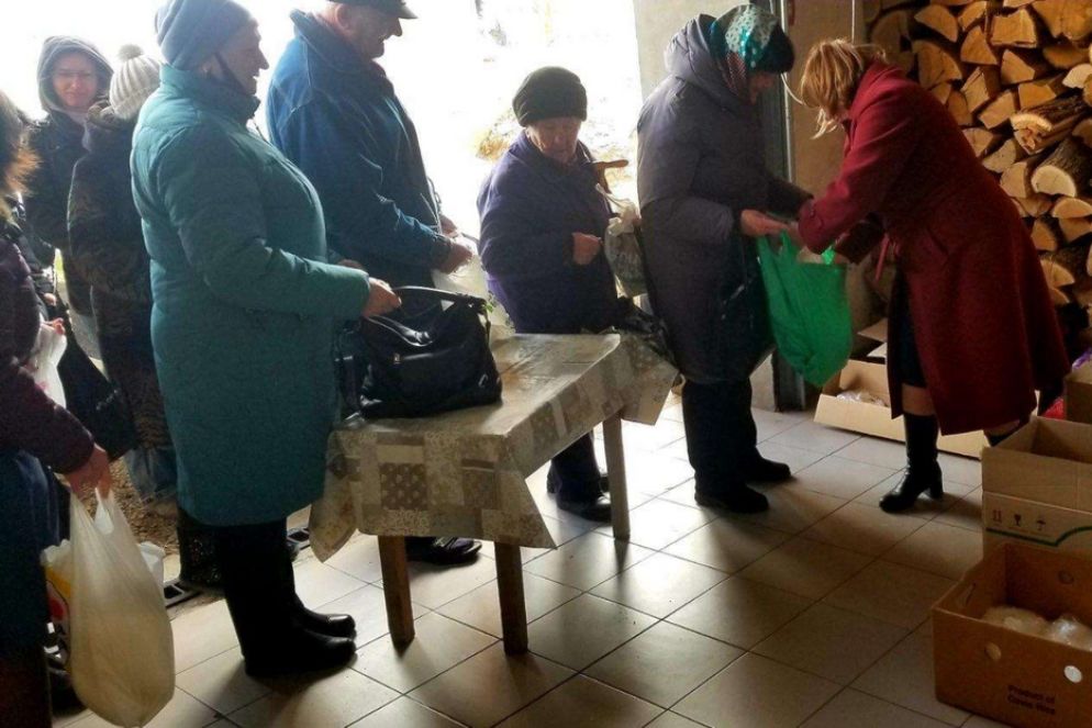 La distribuzione del cibo ai più vulnerabili - Chiesa greco cattolia