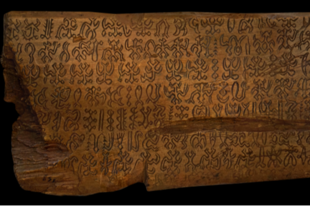 Una delle tavolozze analizzate dell'Isola di Pasqua - Università di Bologna