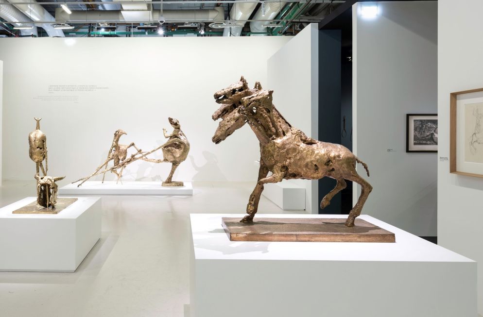 Una sala della mostra di Germaine Richier al Centro Pompidou - © Adagp, Paris 2023 Photo: Centre Pompidou / Hélène Mauri