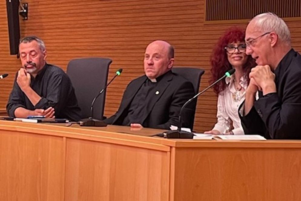 I quattro curatori di Eternity between space and time: from consciousness to the cosmos - Cortesia ufficio stampa