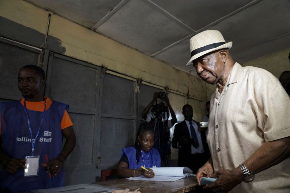 Il nuovo presidente: il 78enne Joseph Boakai - Reuters