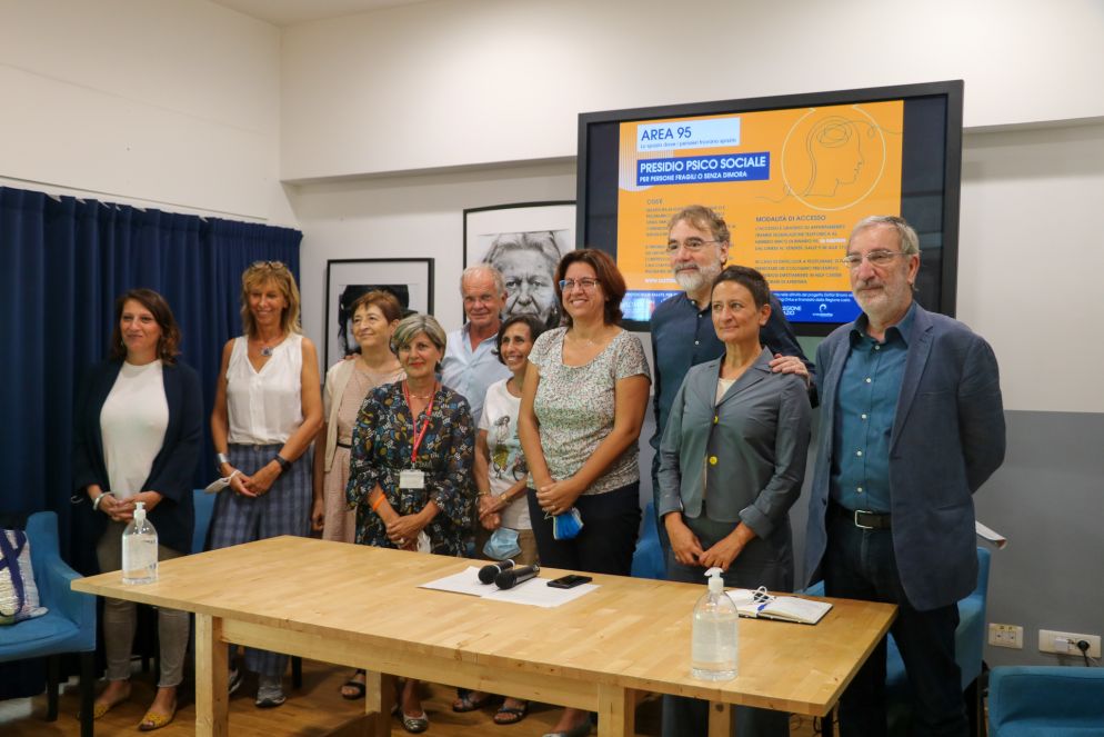 L'inaugurazione di Area 95 - Archivio