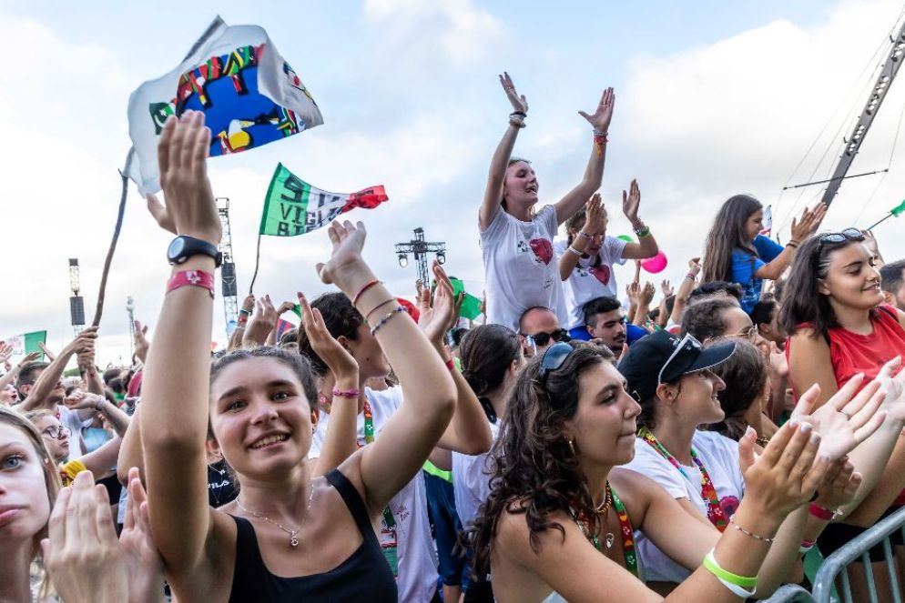 Giovani alla Gmg di Lisbona - Agenzia Romano Siciliani