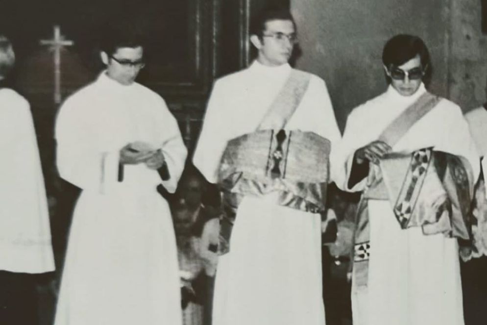 Petrocchi nel giorno della sua ordinazione sacerdotale - Arcidiocesi di L'Aquila