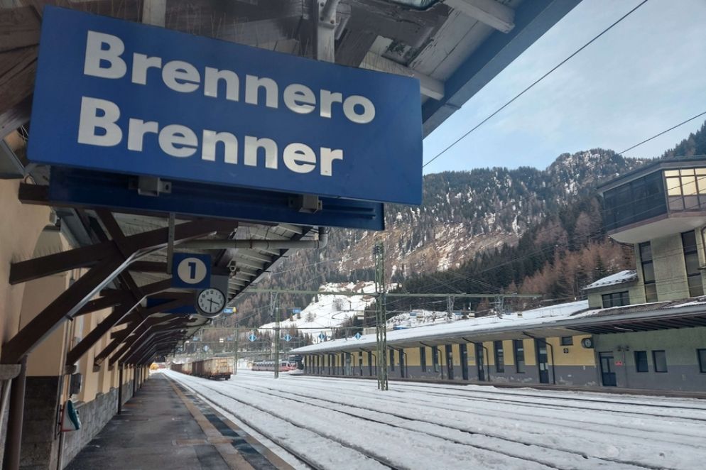 La stazione del Brennero - .