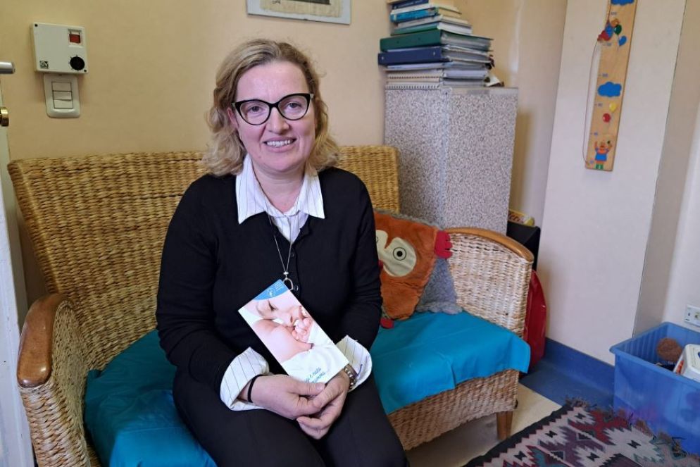 Un ritratto di Soemia Sibillo nelle stanze del Cav Mangiagalli di Milano - A.Ma.