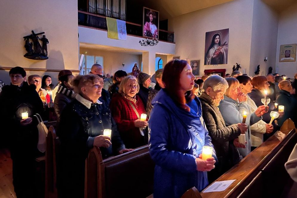 La veglia pasquale a Zaporizhzhia - Gambassi