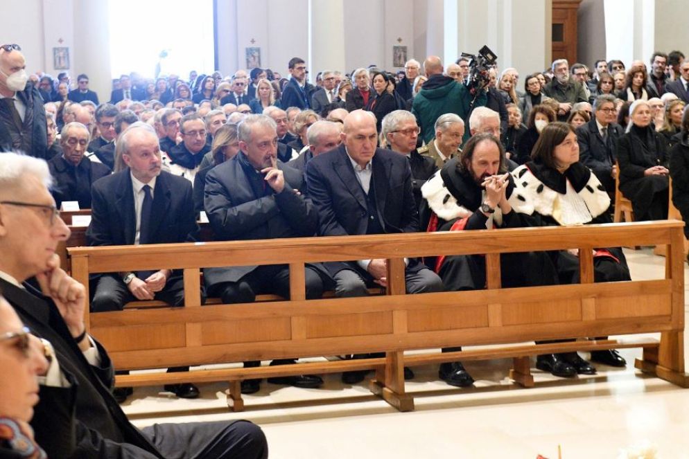I ministri e i vertici dell'ateneo dela Cattolica in prima fila - Università Cattolica del Sacro Cuore