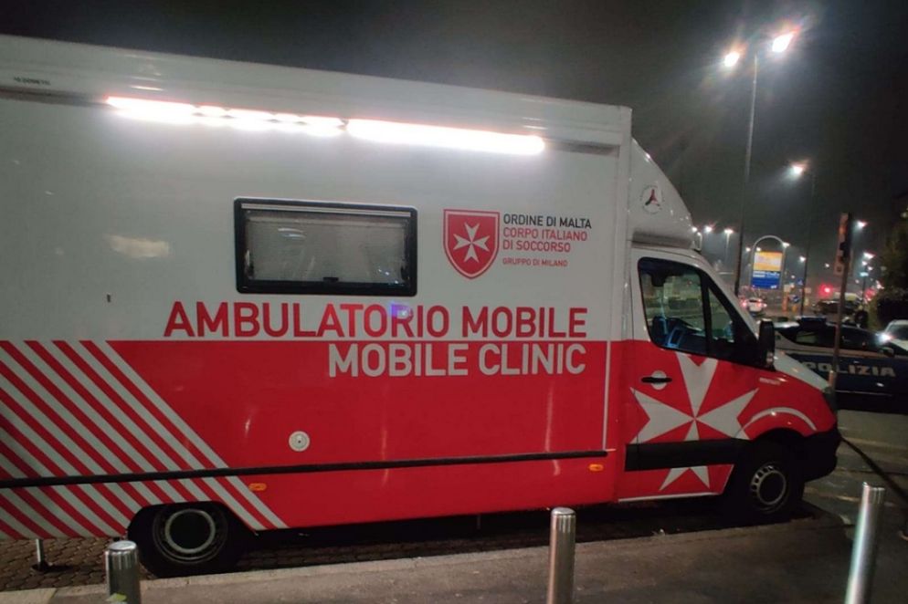 L'ambulanza mobile del Cisom - Ennio Ferro