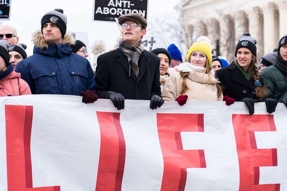 Marcia per la Vita in una città americana