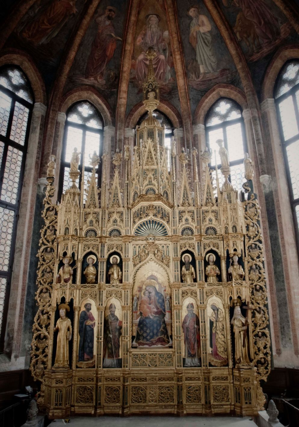 Il Polittico della Vergine dopo il restauro - Patriarcato Venezia / Mibac