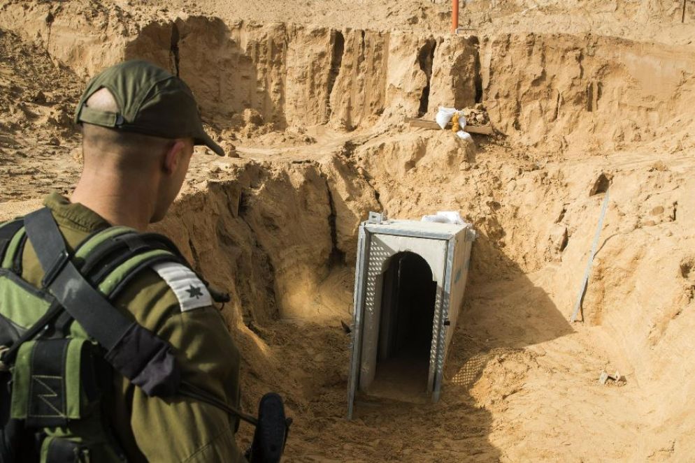 L'ingresso di un tunnel - Ansa