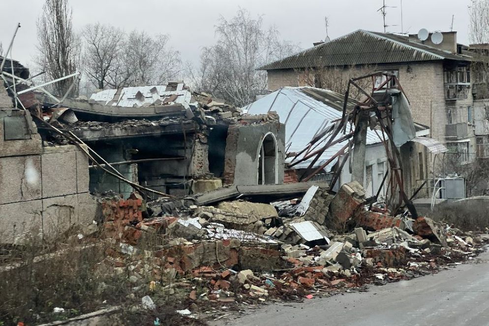 La devastazione e le vie spettrali di Kupiansk, la città sul fronte che ha l'esercito russo a pochi chilometri - Gambassi