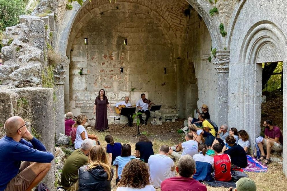 Un concerto nella Green Cave di San Michele per il Festival Viator - Ufficio Stampa FestambienteSud