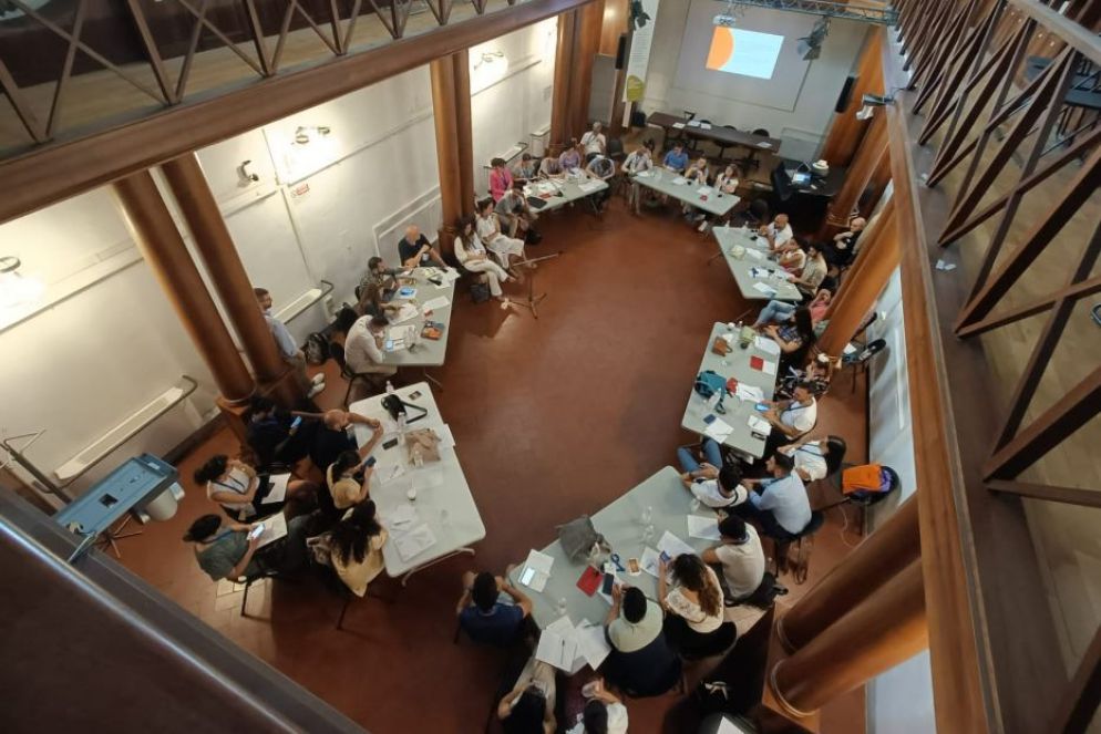 Il Consiglio dei giovani del Mediterraneo riunito a Firenze lo scorso luglio - Avvenire