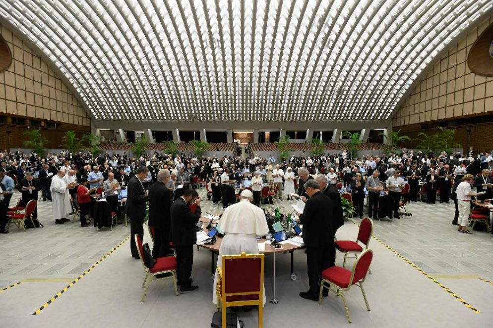 I lavori del Sinodo sulla sinodalità in Vaticano - Ansa