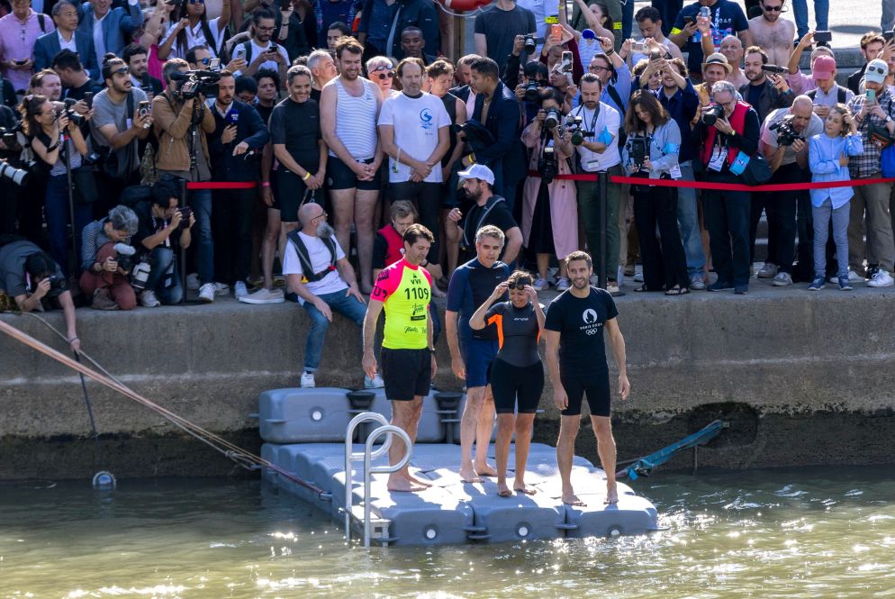 Hidalgo al Pont Marie - ANSA
