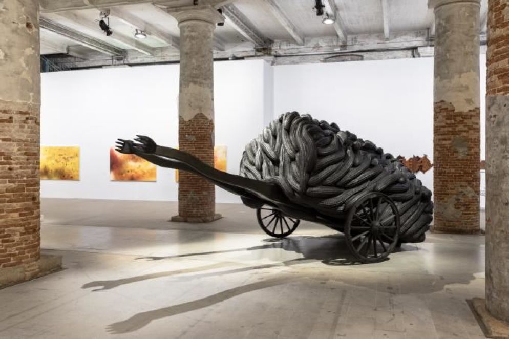 Brett Graham, “Wastelands”, 2024 - Marco Zorzanello/La Biennale di Venezia