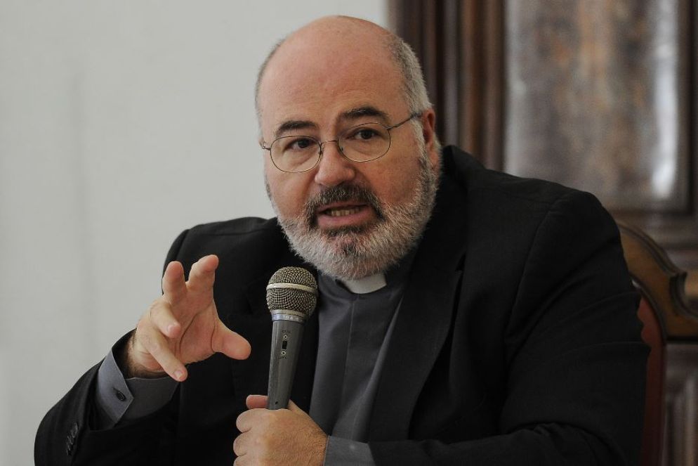 Il direttore dell’Ufficio Cei per la Pastorale della Salute don Massimo Angelelli - Foto Siciliani