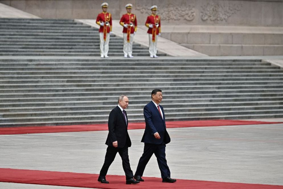 Xi e Putin a Pechino - REUTERS