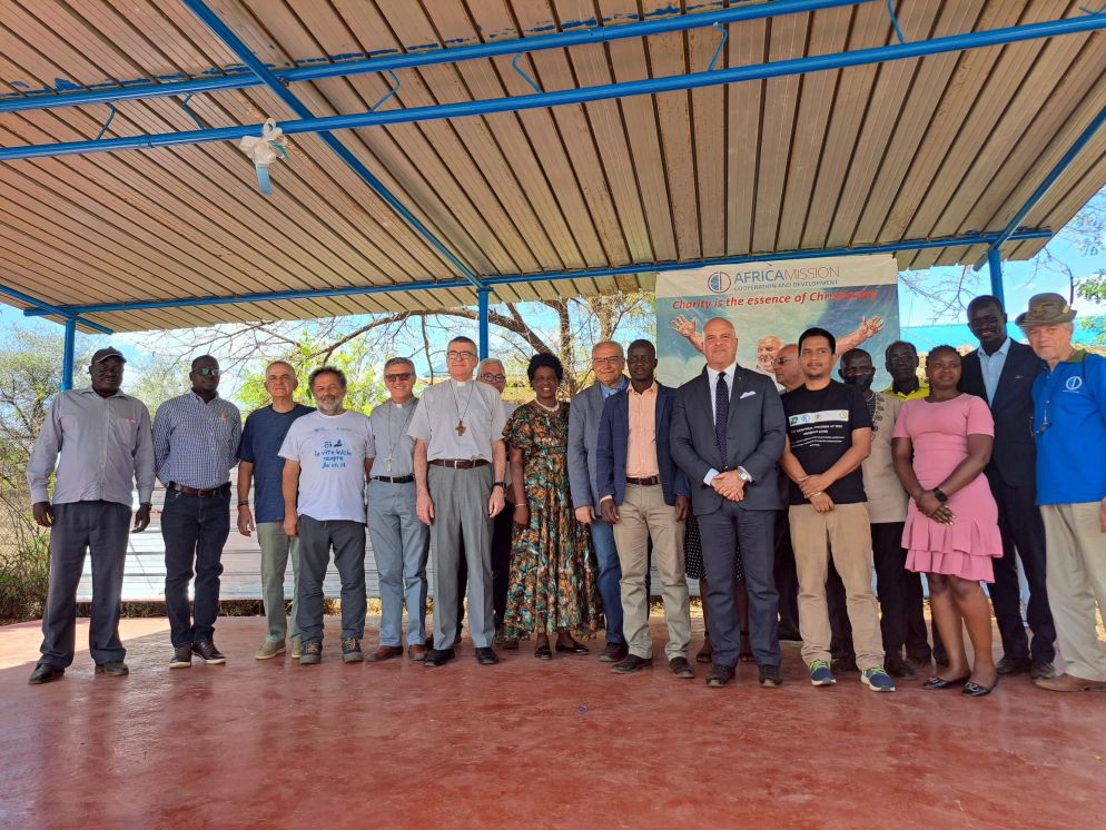 Un momento delle celebrazioni del 50° di Africa Mission sabato scorso a Moroto, in Uganda - Alfieri