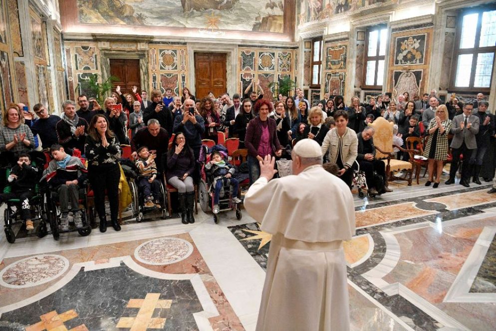 L'udienza di papa Francesco alla Fondazione Malattie Rare - Vatican Media