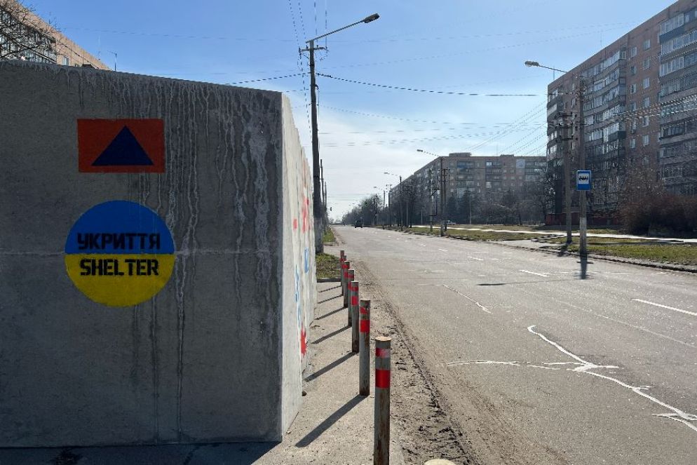Si vive nascosti a Kramatorsk: le strade sono per lo più deserte - Gambassi