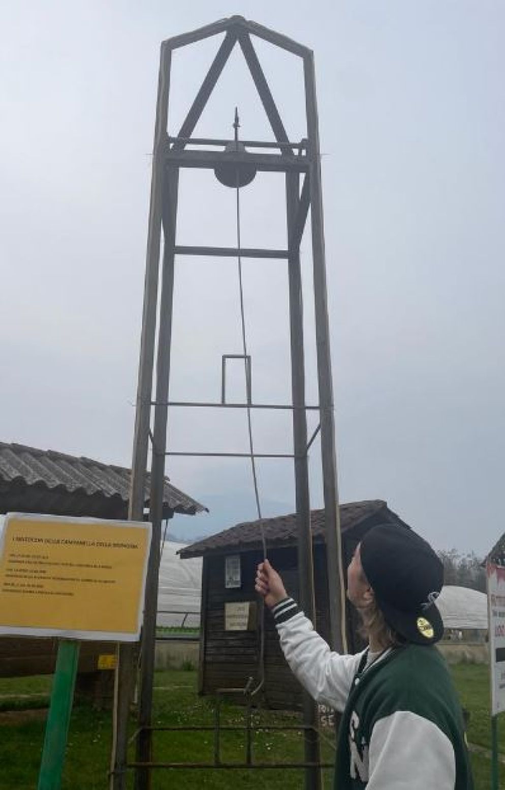 Si suona la campana della Comunità - foto Comunità Villa San Francesco