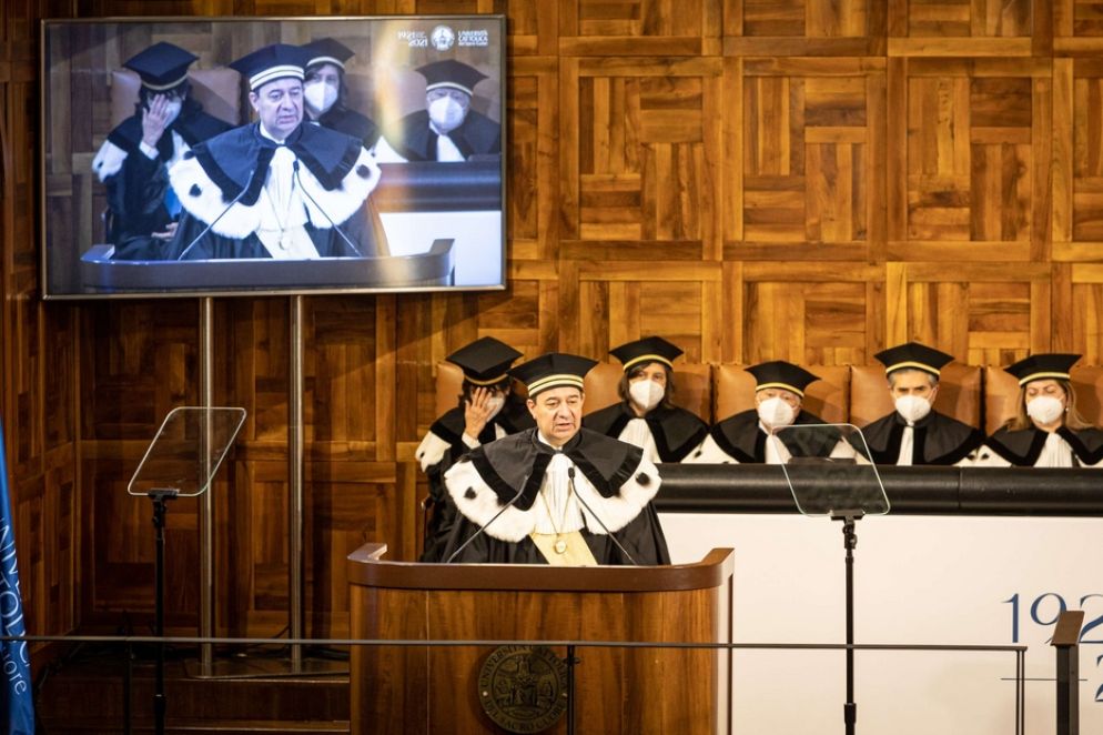 Il rettore dell'Università Cattolica Franco Anelli - Fotogramma