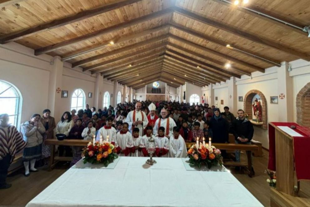 La Messa celebrata dal vescovo Busca con la comunità parrocchiale “San Juan Bautista” di Guangaje, in Ecuador - Cei