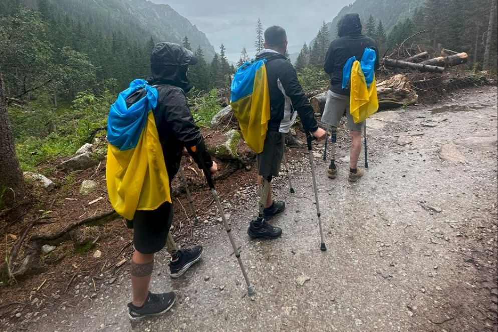 Una iniziativa per i soldati disabili organizzata da Oleksandr Shvetsov - Shvetsov