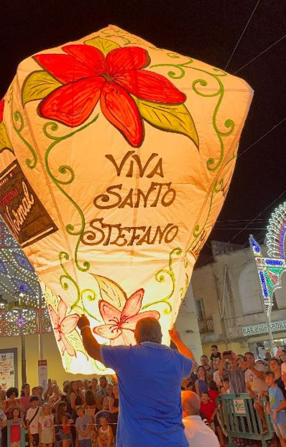 La festa di Taurisano per il suo patrono, Santo Stefano, i primi di agosto - Parrocchia della Trasfigurazione