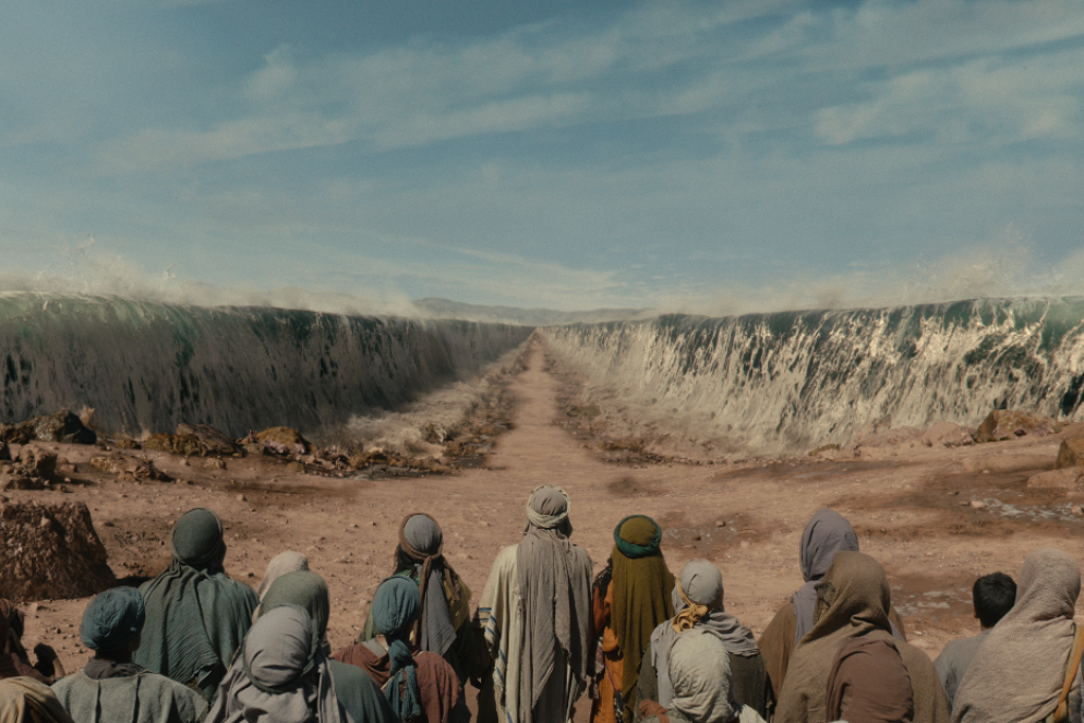 Una scena della serie tv Netflix "Testament: la storia di Mosé" - Netflix