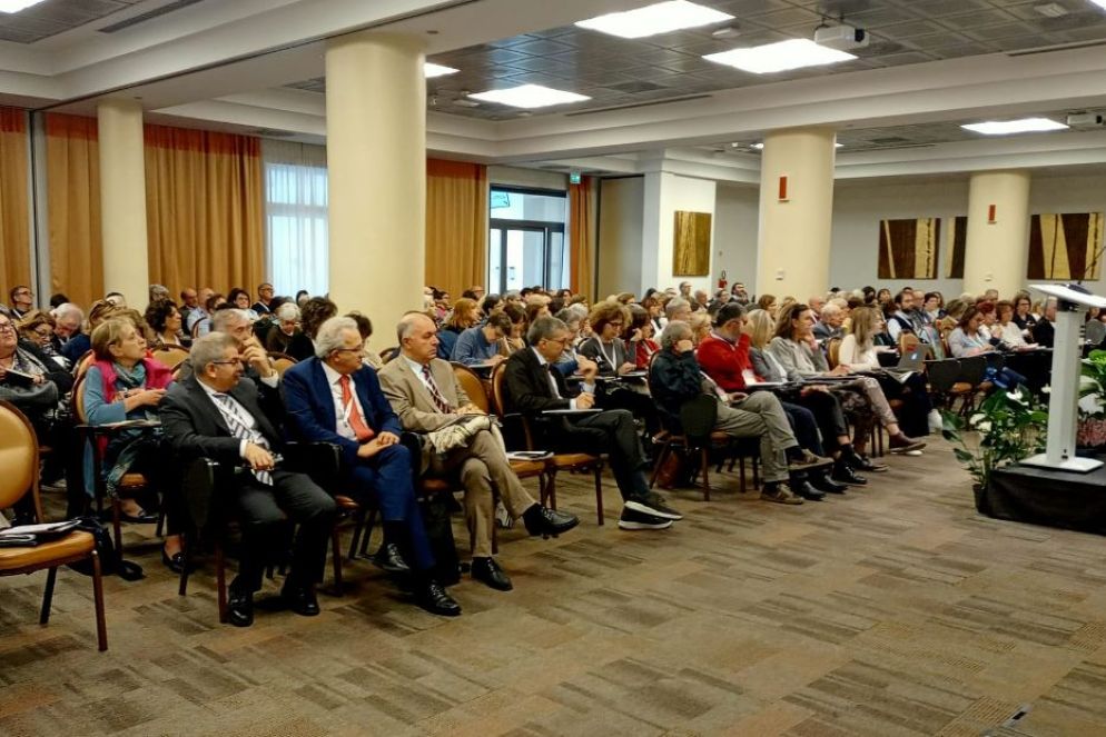 La platea dei volontari del Movimento per la Vita a Firenze