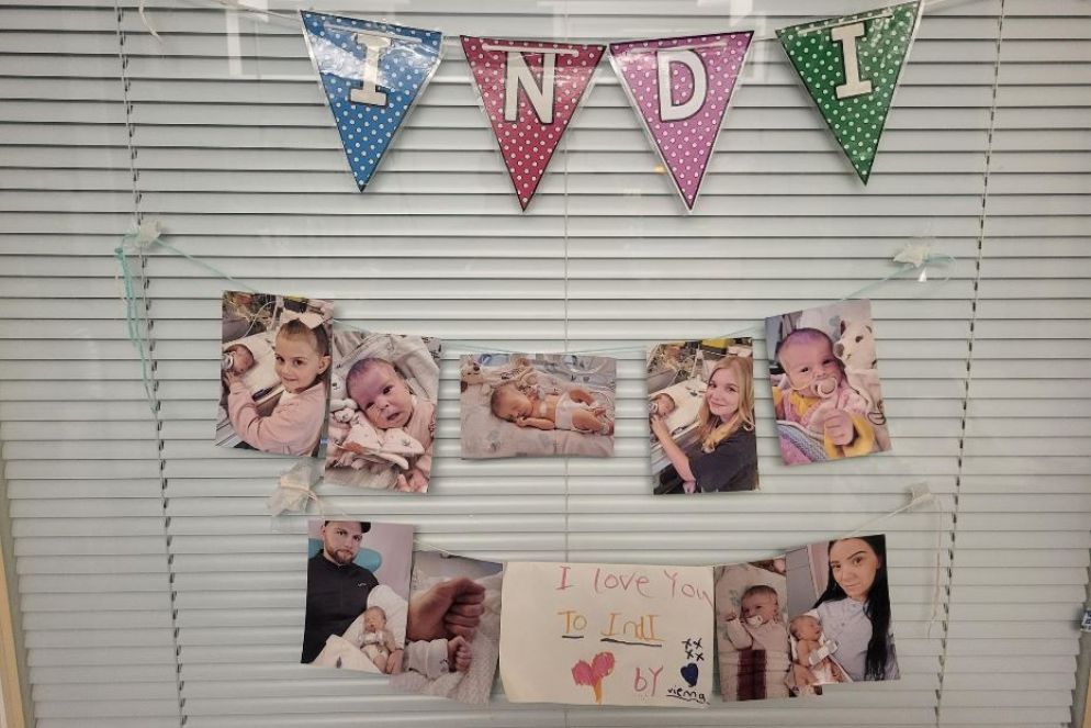 Nella stanza di Indi a Nottingham - Dal profilo Facebook di Indi Gregory