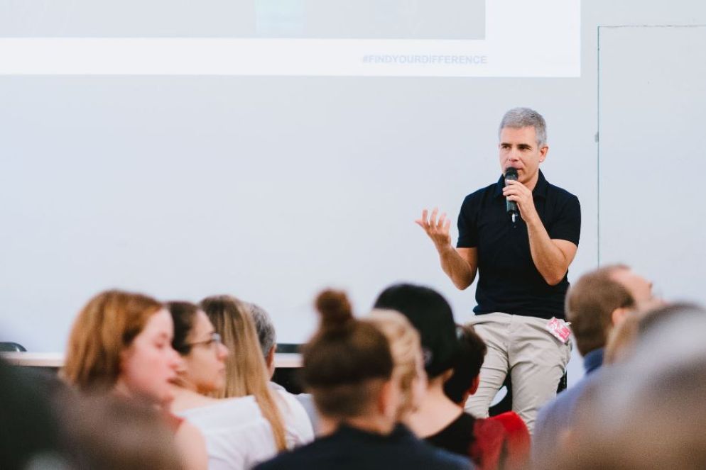 Il coordinatore della Scuola di Arti visive dello Ied Roma, Max Giovagnoli - Casati
