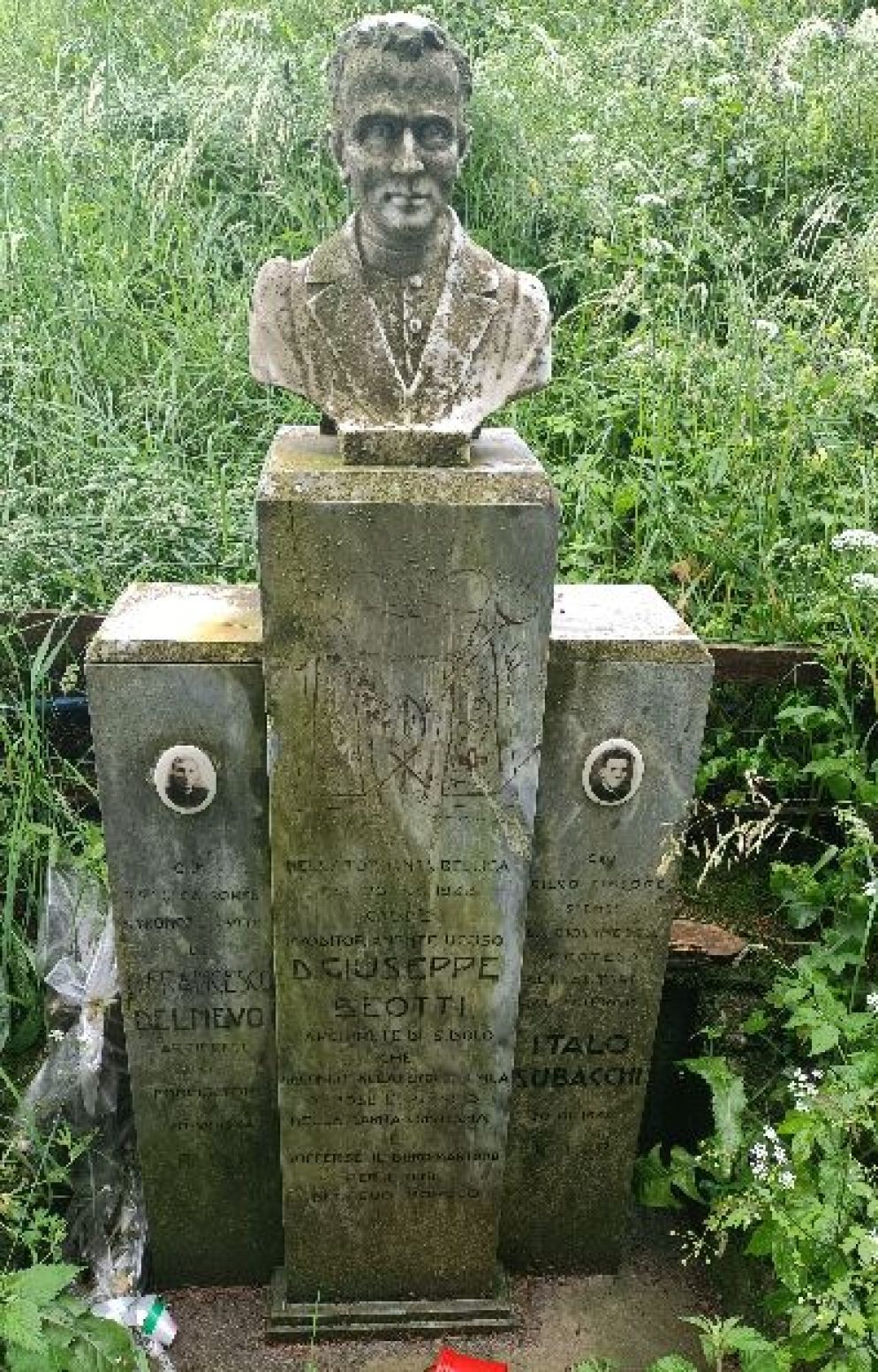 Una foto che ritrae il luogo dove fu ucciso don Beotti - Diocesi di Piacenza-Bobbio