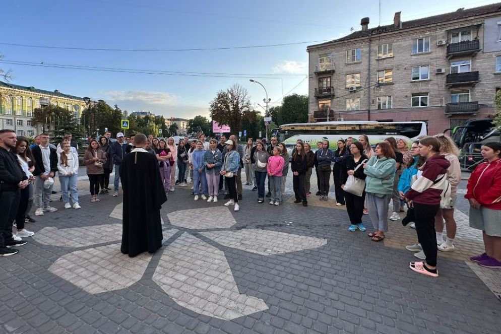 Il viaggio dei giovani ucraini verso Lisbona - Foto padre Roman Demush