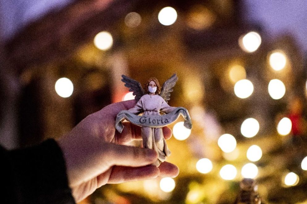 La statuina dell'angelo non può mancare nel presepe - Siciliani