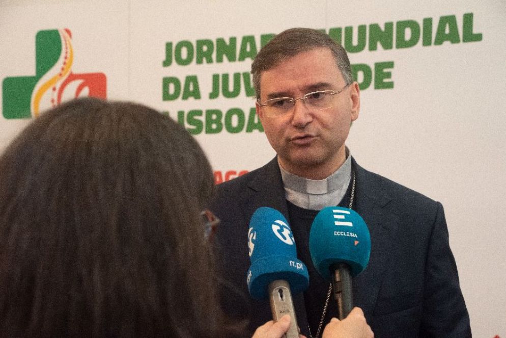 Il vescovo Américo Aguiar, ausiliare di Lisbona e presidente della Fondazione Jmj 2023 - Jmj 2023