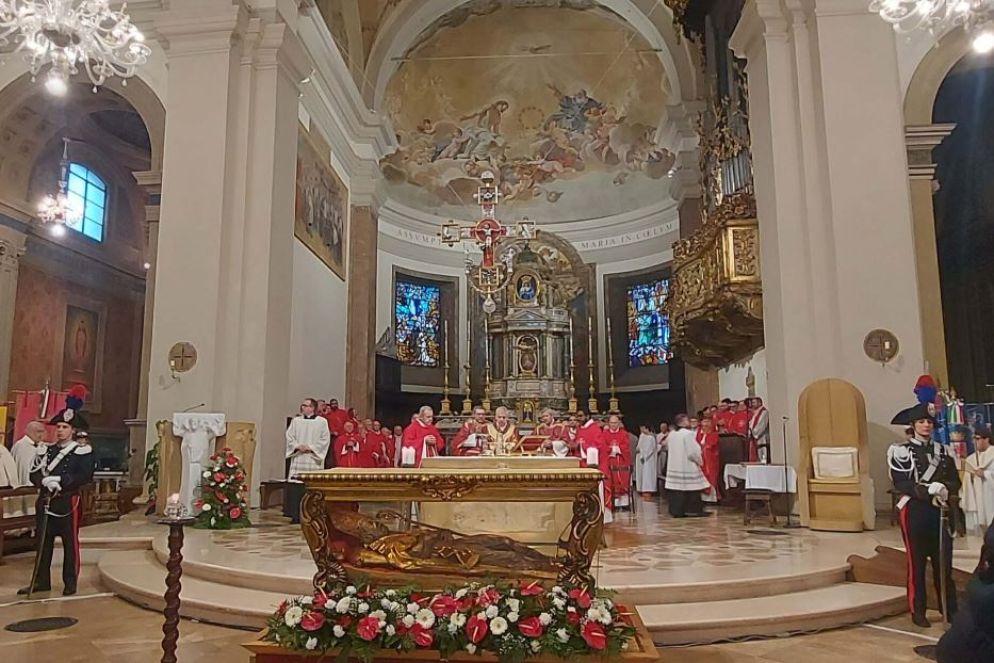 La Messa solenne celebrata domenica scorsa a Terni - Foto diocesi di Terni-Narni-Amelia