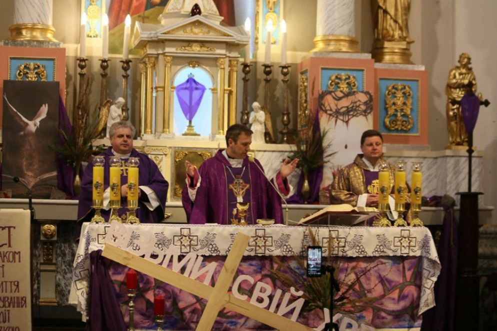 Una celebrazione quaresimale nella diocesi di Kiev-Zhytomyr in Ucraina - Diocesi di Kiev-Zhytomyr