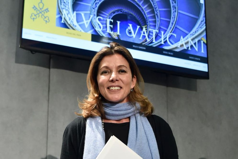 La direttrice dei Musei Vaticani Barbara Jatta - Siciliani
