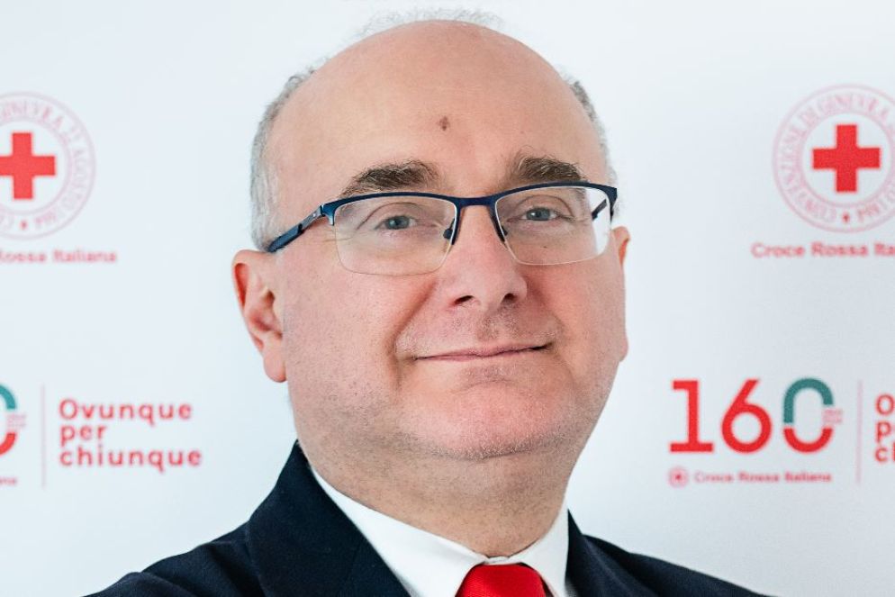 Il presidente di Croce Rossa Italiana Rosario Valastro - Valeria Collina