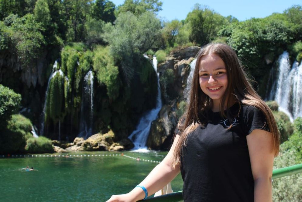Barbara Damjanović, 22 anni, vive Mostar in Bosnia ed Erzegovina - Avvenire